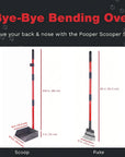 Pawler Pooper Scooper for Small Dogs | Long-Handle Rake & Standard Tray Set
